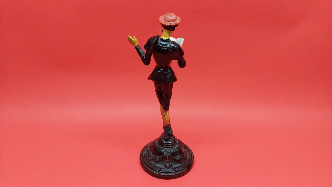 Antique table figurine of Don Quixote | Don Quixote Lamancha Literary character Figurine Figurine Souvenir Made in USSR