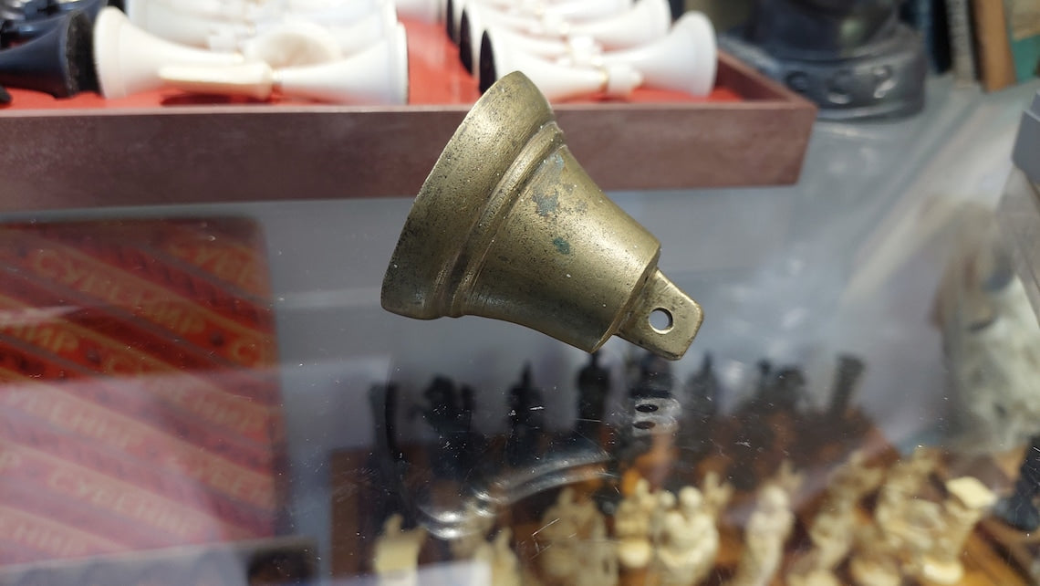 Antique bronze bell, bronze classical bell, bronze doorbell