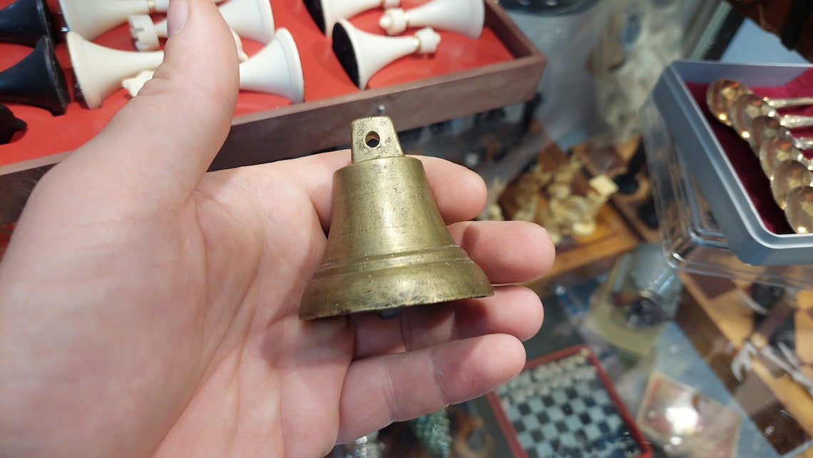 Antique bronze bell, bronze classical bell, bronze doorbell