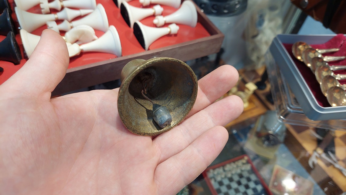Antique bronze bell, bronze classical bell, bronze doorbell