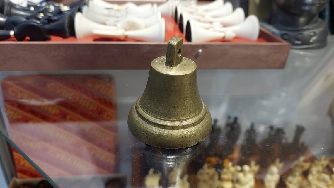 Antique bronze bell, bronze classical bell, bronze doorbell
