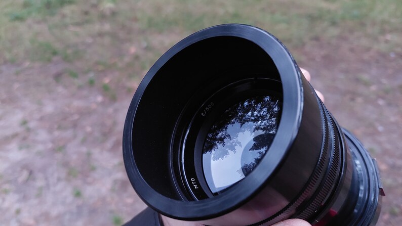 Советский объектив 3 M - 5 A MC (MTO - 500) 8/500 Телеобъектив Зеркало - объектив Mount M42 Сделано в СССР