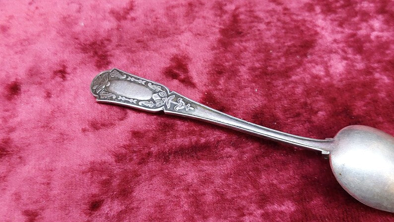 Silver spoon of the USSR for brewing tea. Rarity.
