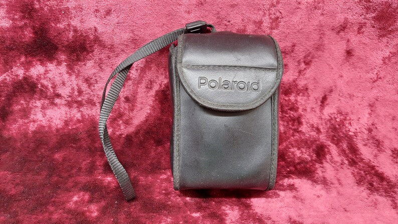 Vintage 35mm Polaroid 2000FF film compact camera, point and shoot camera