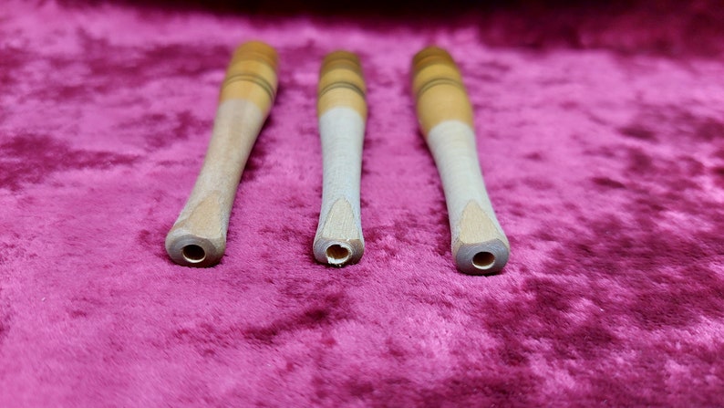 Vintage Wooden Carved Small Cigarette Holder Manual Swivel Mouthpiece