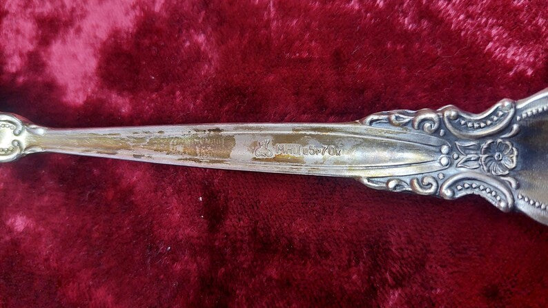 salad spoon Silver new USSR. MRC 5r 70k.