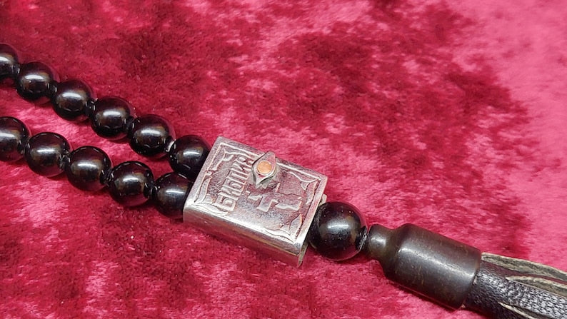Soviet vintage Rarity USSR Rosary, Handmade polymer Rosary, White Soviet Rosary, Handmade Russian Prison