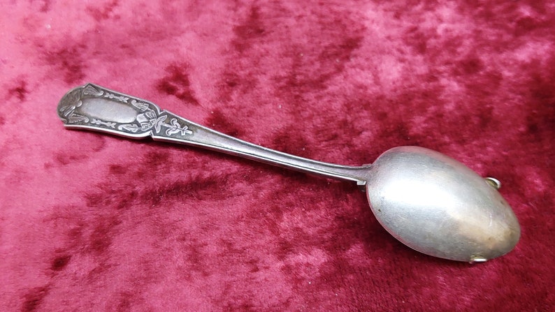 Silver spoon of the USSR for brewing tea. Rarity.