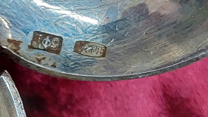 Silver spoon of the USSR for brewing tea. Rarity.