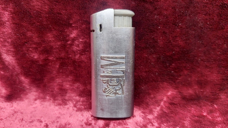 Vintage "LM" lighter case from the 90s. NEW!!!, stylish men's accessory, lighter stand