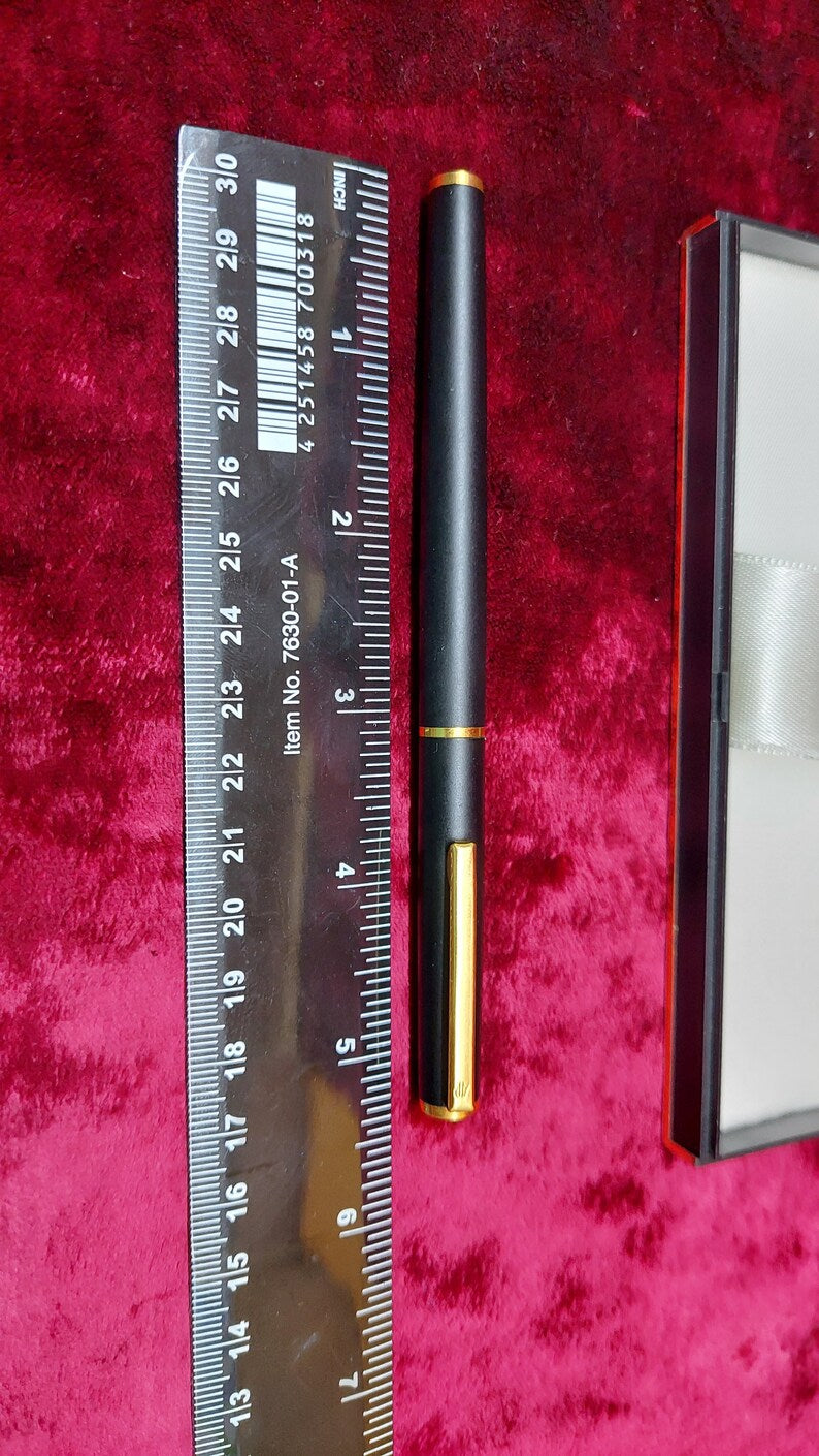 vintage fountain pen with USSR golden nib