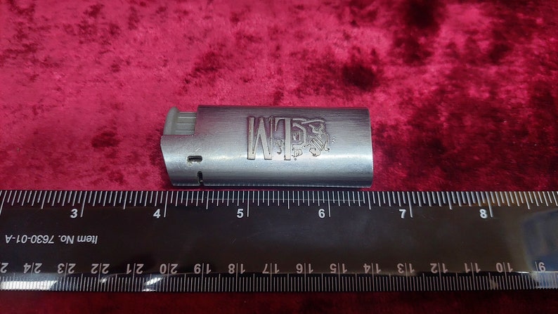 Vintage "LM" lighter case from the 90s. NEW!!!, stylish men's accessory, lighter stand