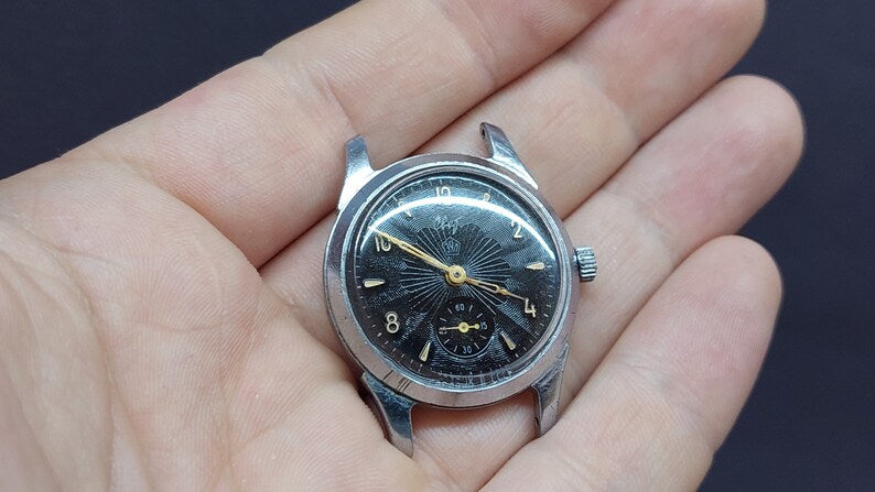 Soviet vintage watch Svet (Light) 16 jewels. Mechanical clock of the USSR. 1960. Russian rare watch, mechanical men's watch Mayak.