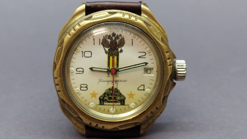 Soviet Vintage Vostok Commander Watch, Submarine Commander, Waterproof Soviet Mechanical Watch, USSR Watch, Russian Watch