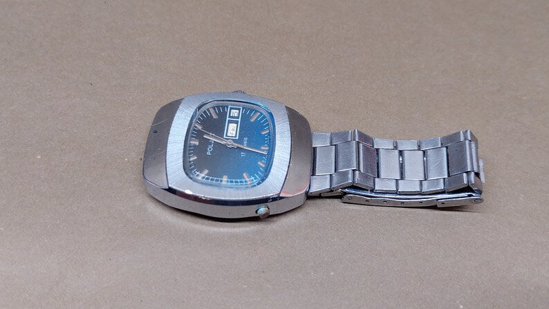 Poljot vintage mechanical watch, USSR Watch, Vintage Soviet watch, Men's watch, Wrist watch, Collection