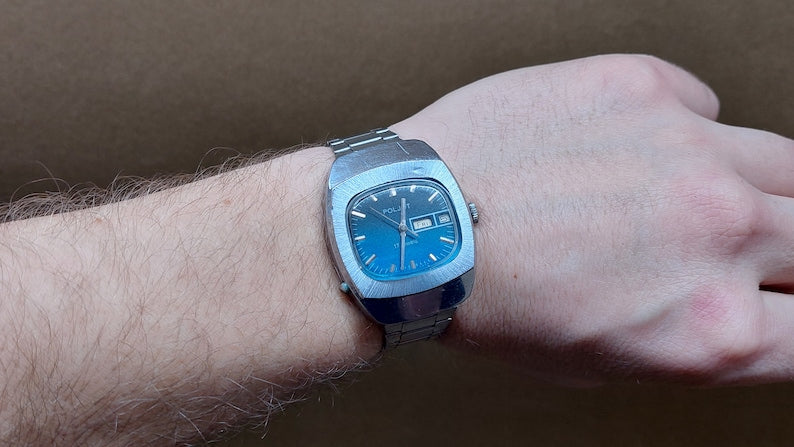 Poljot vintage mechanical watch, USSR Watch, Vintage Soviet watch, Men's watch, Wrist watch, Collection