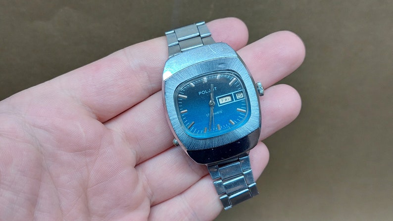 Poljot vintage mechanical watch, USSR Watch, Vintage Soviet watch, Men's watch, Wrist watch, Collection