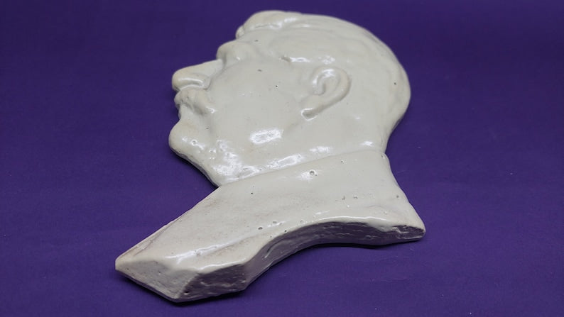 bas-relief of the leaders of the USSR Stalin
