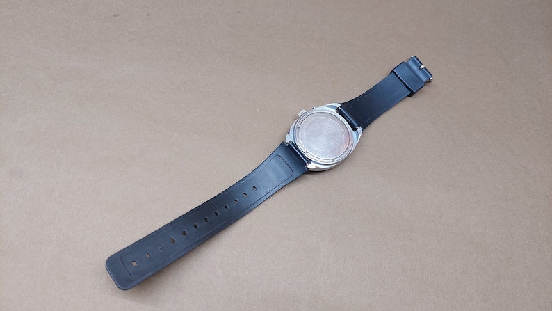 Soviet Vintage Watch "Slava" Mechanical Watch, Soviet Chromed Watch, USSR Mechanical Watch, Russian Watch