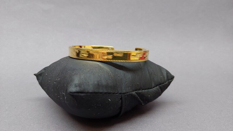 Soviet vintage Bracelet, gold-plated bracelet 1960s USSR