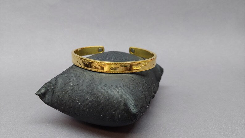 Soviet vintage Bracelet, gold-plated bracelet 1960s USSR