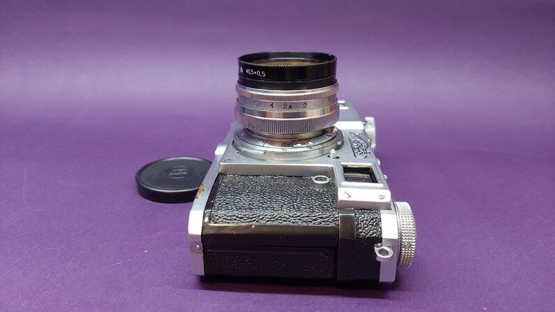 Kiev- 4A Soviet camera lens JUPITER - 8M (2 / 50) CONTAX Camera USSR