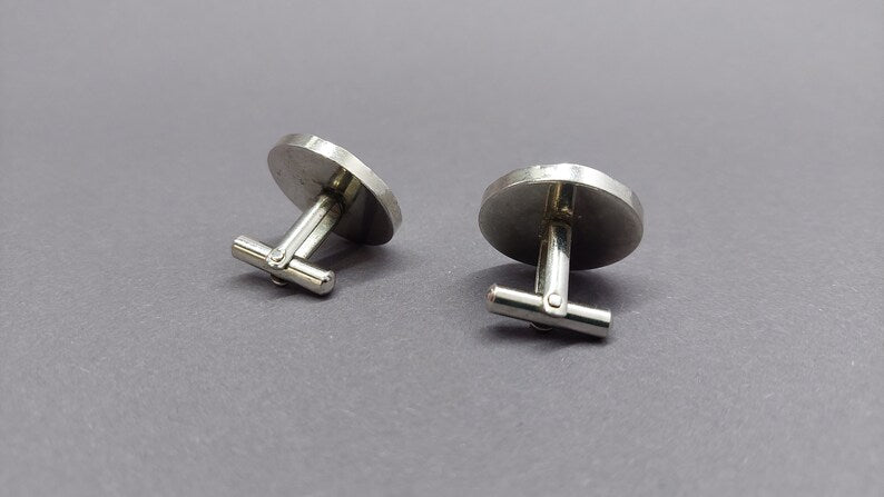 Soviet cufflinks. Vintage cufflinks. Nostalgic gift for Him, grandfather, father. made in USSR