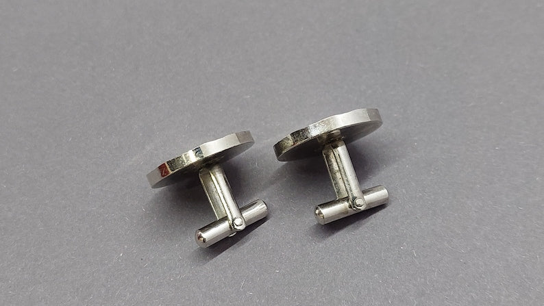 Soviet cufflinks. Vintage cufflinks. Nostalgic gift for Him, grandfather, father. made in USSR