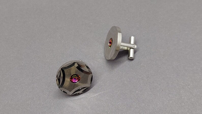 Soviet cufflinks. Vintage cufflinks. Nostalgic gift for Him, grandfather, father. made in USSR