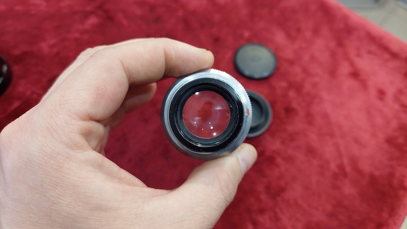 Vintage rangefinder lens Helios-103 F-1.8 / 53 mm