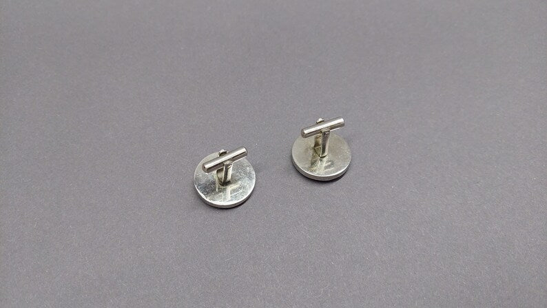 Soviet cufflinks. Vintage cufflinks. Nostalgic gift for Him, grandfather, father. made in USSR