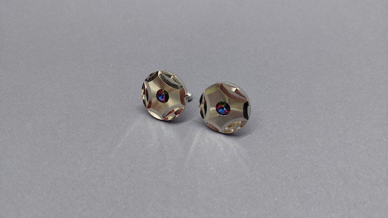 Soviet cufflinks. Vintage cufflinks. Nostalgic gift for Him, grandfather, father. made in USSR
