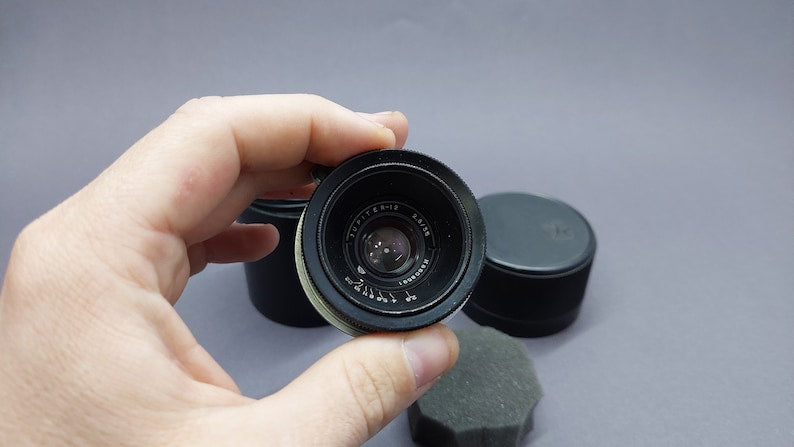 Jupiter-12 Lens f2.8/35mm Kyiv Contax RF mount Lens Soviet