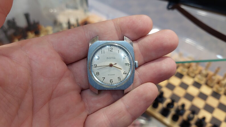 Vostok clock with USSR calendar