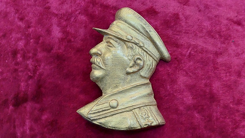 bas-relief of the leaders of the ussr stalin lenin