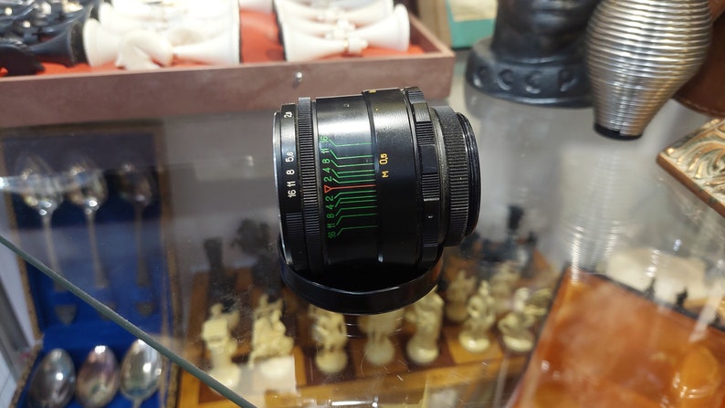 Objectif vintage soviétique Helios 44-2, 2\58 M42. Objectif russe Zenit URSS