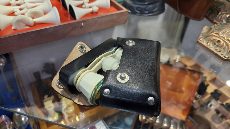 Soviet theater binoculars TITANIC, - Antique opera binoculars - Pocket binoculars in a Titanic case
