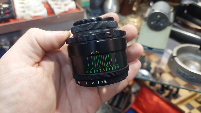 Objectif vintage soviétique Helios 44-2, 2\58 M42. Objectif russe Zenit URSS