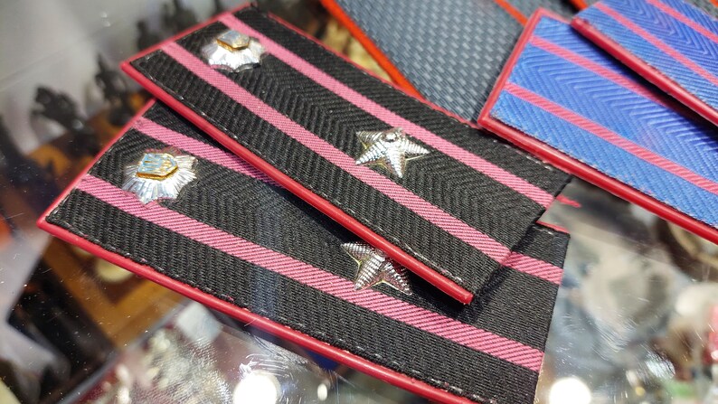 Ukrainian police shoulder straps full set