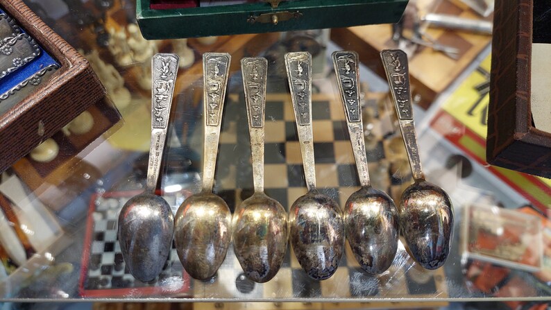 Vietnam 900 silver coffee spoons
