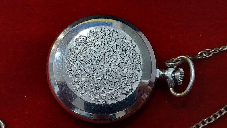 RARE WATCH!!!: Pocket watch, Lightning, Blind, Lightning mechanical, Soviet watch, USSR watch, vintage gift