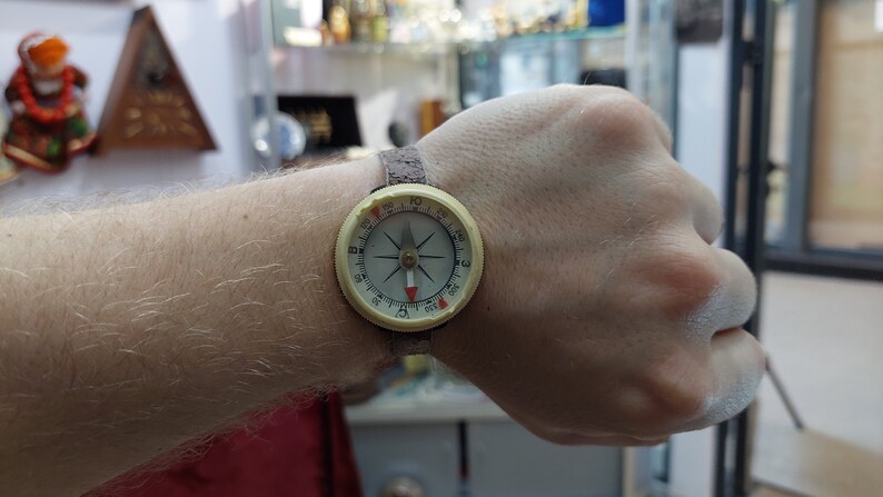 Children's wrist compass. Made in USSR