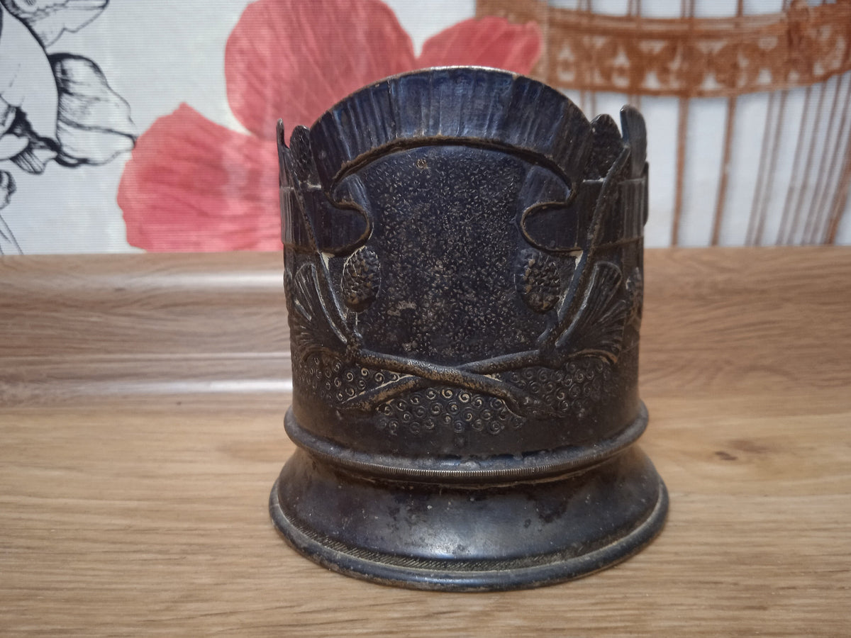 Antique Soviet Metal Coaster Soviet Coaster CONES 1930