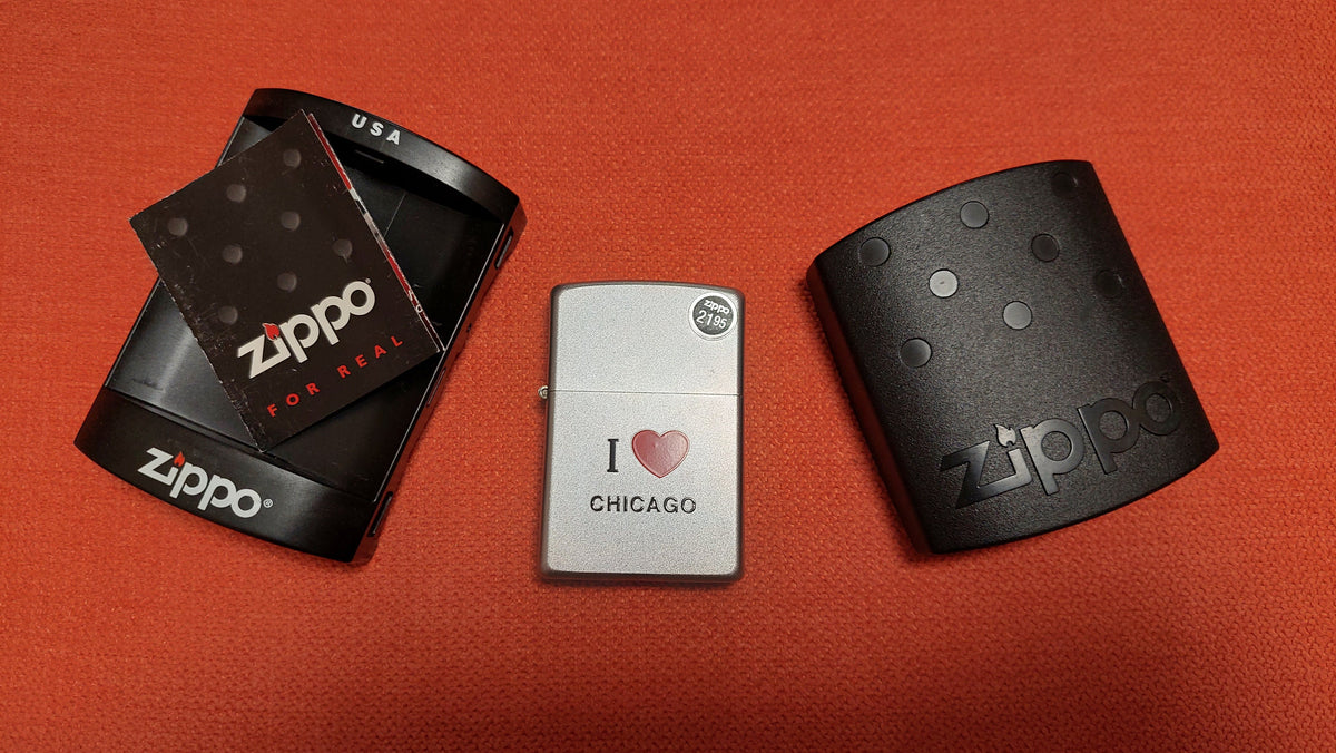 2004 Zippo I love Chicago New Rare Unfired