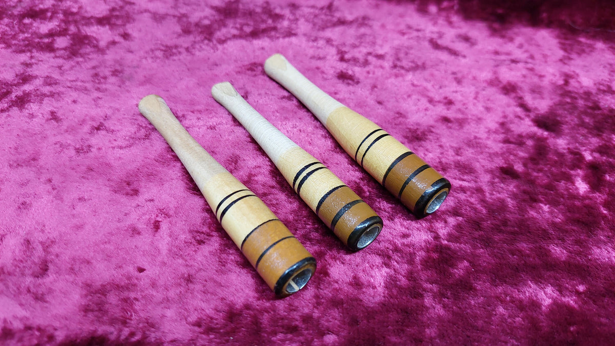 Vintage Wooden Carved Small Cigarette Holder Manual Swivel Mouthpiece