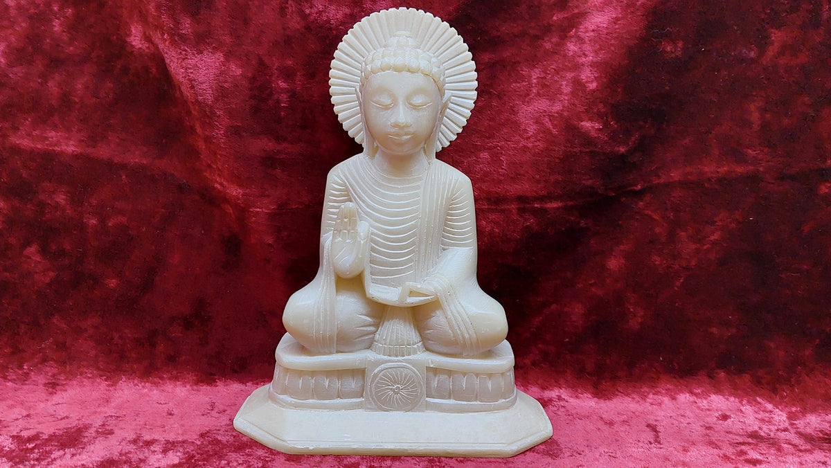stone buddha figurine