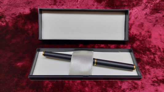 vintage fountain pen with USSR golden nib
