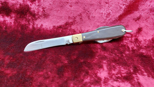 Soviet vintage folding tourist knife. Knife, spoon, opener.