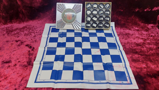 chess or checkers set / Vintage chess set of the Soviet era of the USSR / Chess of the Soviet production / Game of the USSR / complete set