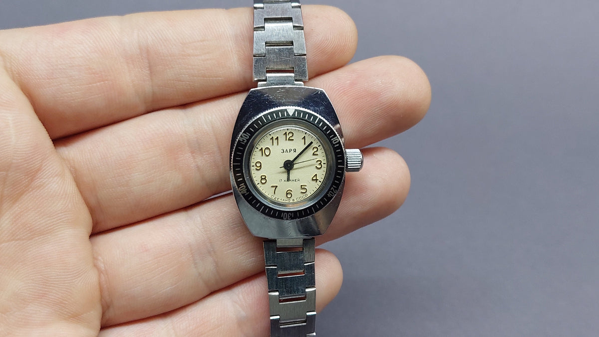 Wrist watch Zarya AMPHIBIAN. Rare!!!